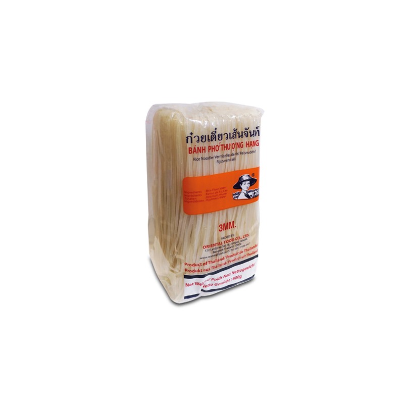 Tallarines de arroz Farmer 10mm (STG) 400gr